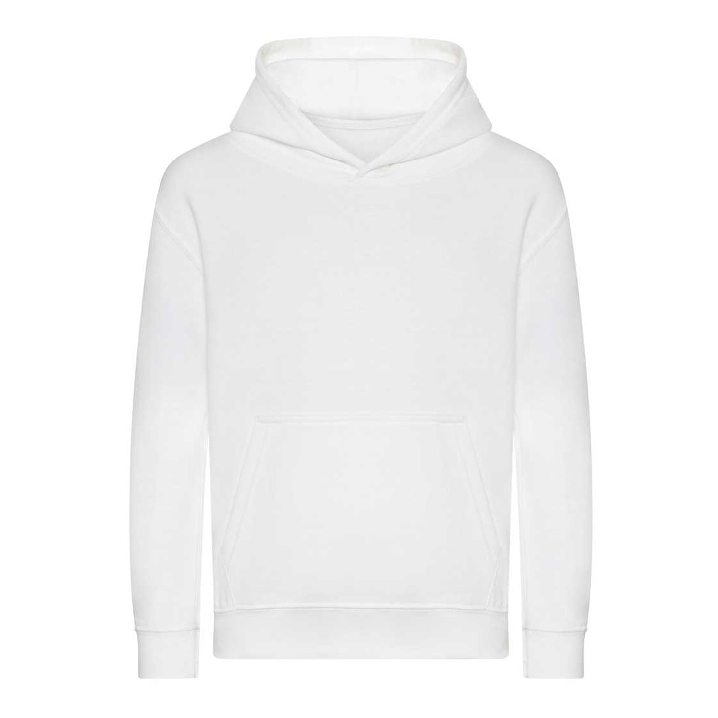 Arctic White - Front - Awdis Childrens-Kids Organic Hoodie