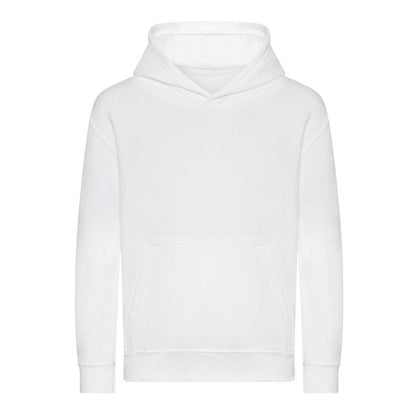 Arctic White - Front - Awdis Childrens-Kids Organic Hoodie