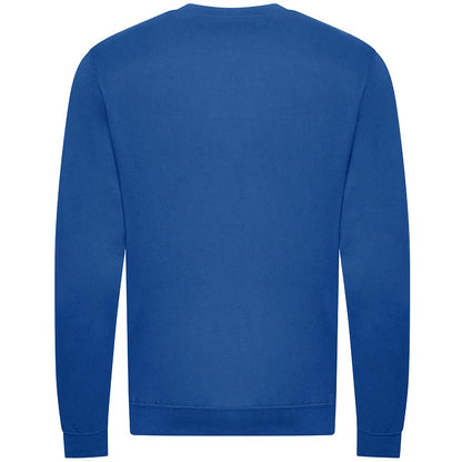 Royal Blue - Back - Awdis Mens Organic Sweatshirt