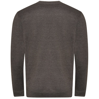 Charcoal - Back - Awdis Mens Organic Sweatshirt