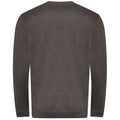 Charcoal - Back - Awdis Mens Organic Sweatshirt