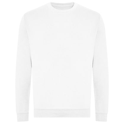 Arctic White - Front - Awdis Mens Organic Sweatshirt