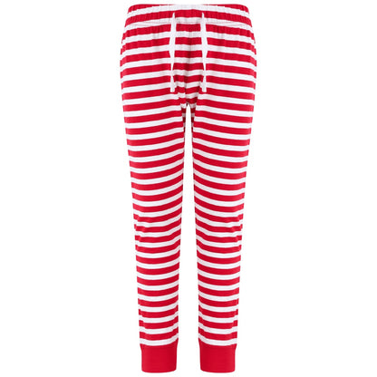 Red-White - Front - SF Minni Childrens-Kids Lounge Pants