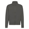 Light Graphite - Front - Fruit of the Loom Mens Classic Jacket