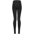 Black - Back - Tombo Womens-Ladies Core Pocket Leggings