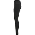 Black - Side - Tombo Womens-Ladies Core Pocket Leggings