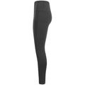 Charcoal - Side - Tombo Womens-Ladies Core Pocket Leggings