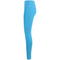 Turquoise - Side - Tombo Womens-Ladies Core Pocket Leggings