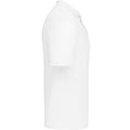 White - Side - Fruit of the Loom Mens Original Pique Polo Shirt