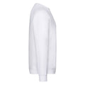 White - Side - Fruit of the Loom Mens Classic Sweatshirt