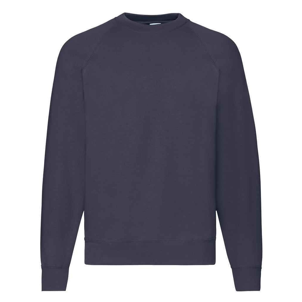 Deep Navy - Front - Fruit of the Loom Mens Classic Sweatshirt