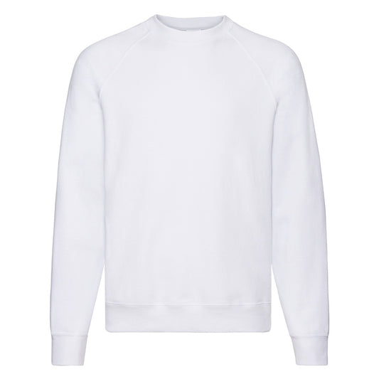 White - Front - Fruit of the Loom Mens Classic Sweatshirt