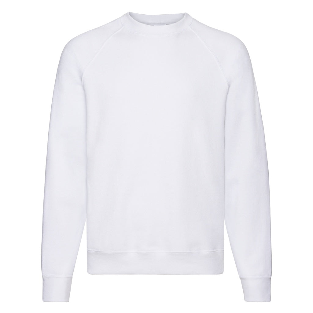 White - Front - Fruit of the Loom Mens Classic Sweatshirt