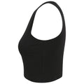 Black - Lifestyle - SF Womens-Ladies Cropped Crop Top