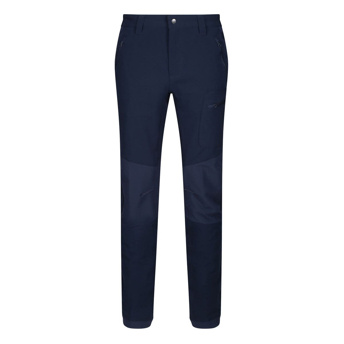 Navy - Front - Regatta Mens X-Pro Prolite Stretch Trousers