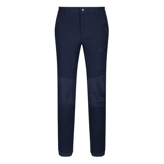 Navy - Front - Regatta Mens X-Pro Prolite Stretch Trousers