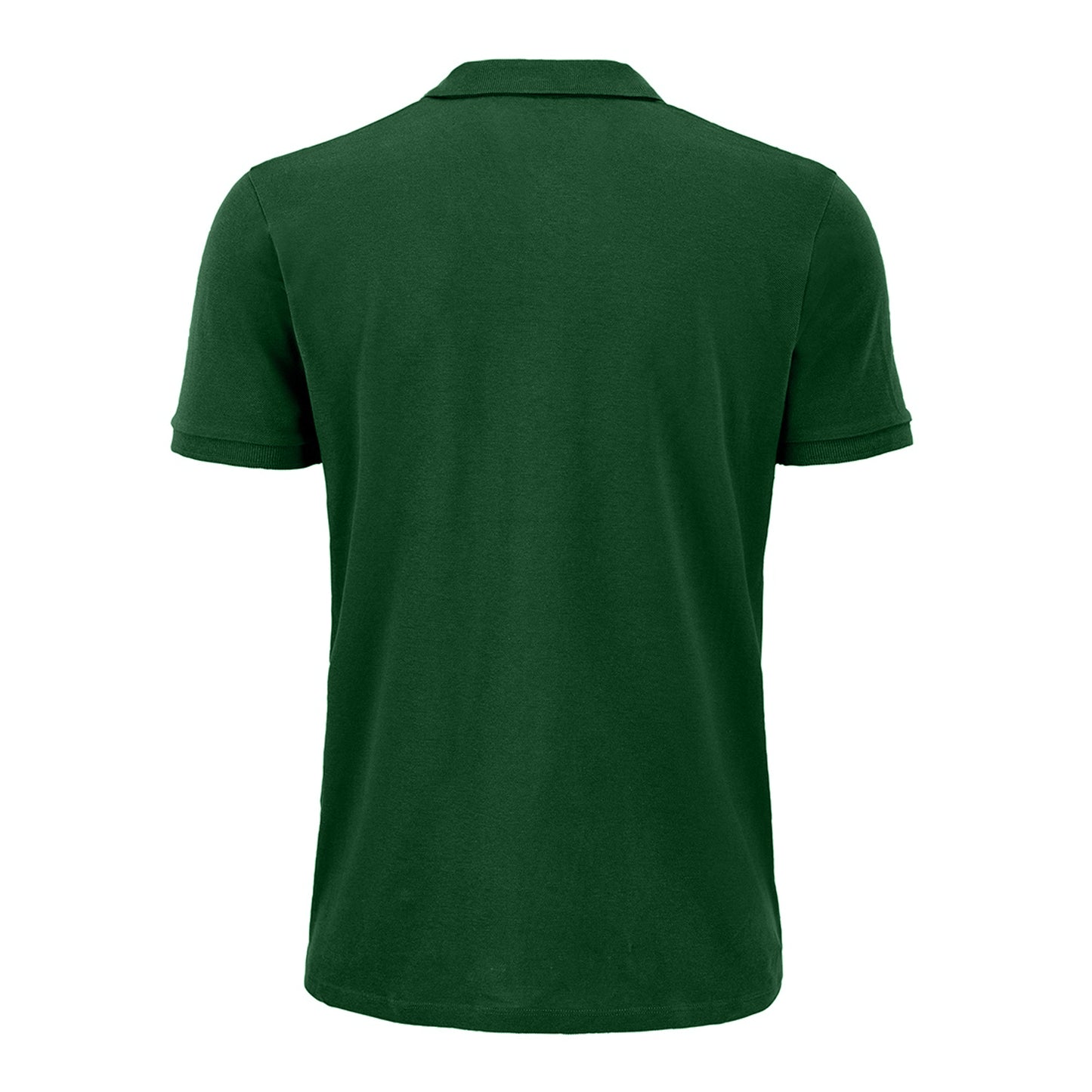 Frozen Green - Front - SOLS Mens Planet Pique Organic Polo Shirt