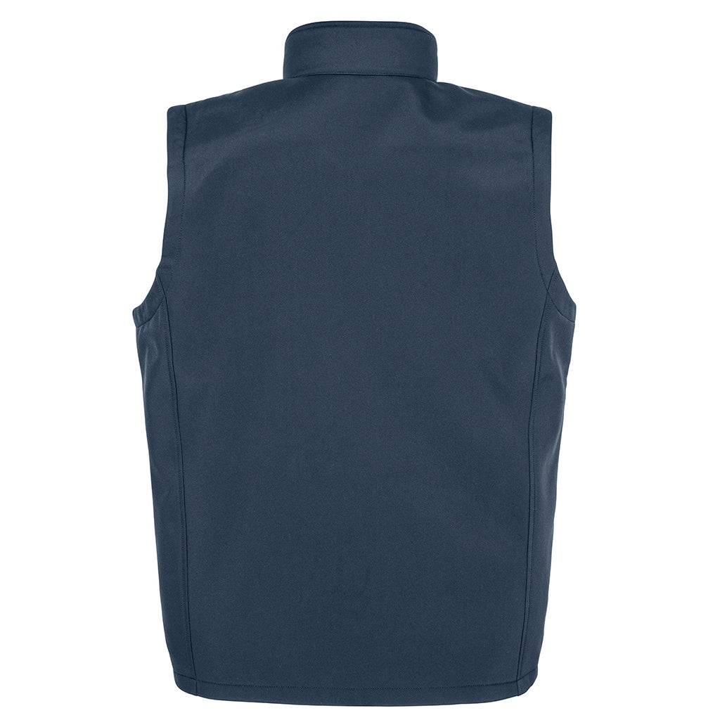 Navy - Back - Result Genuine Recycled Mens Softshell Printable Body Warmer