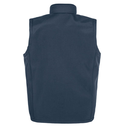 Navy - Back - Result Genuine Recycled Mens Softshell Printable Body Warmer