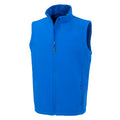 Royal Blue - Front - Result Genuine Recycled Mens Softshell Printable Body Warmer