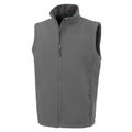 Workguard Grey - Front - Result Genuine Recycled Mens Softshell Printable Body Warmer