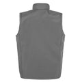 Workguard Grey - Back - Result Genuine Recycled Mens Softshell Printable Body Warmer