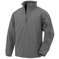 Workguard Grey - Front - Result Genuine Recycled Mens Printable Soft Shell Jacket