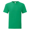 Kelly Green - Front - Fruit Of The Loom Mens Iconic T-Shirt (Pack Of 5)