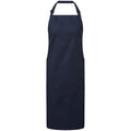 Navy - Front - Premier Organic Fairtrade Certified Recycled Full Apron