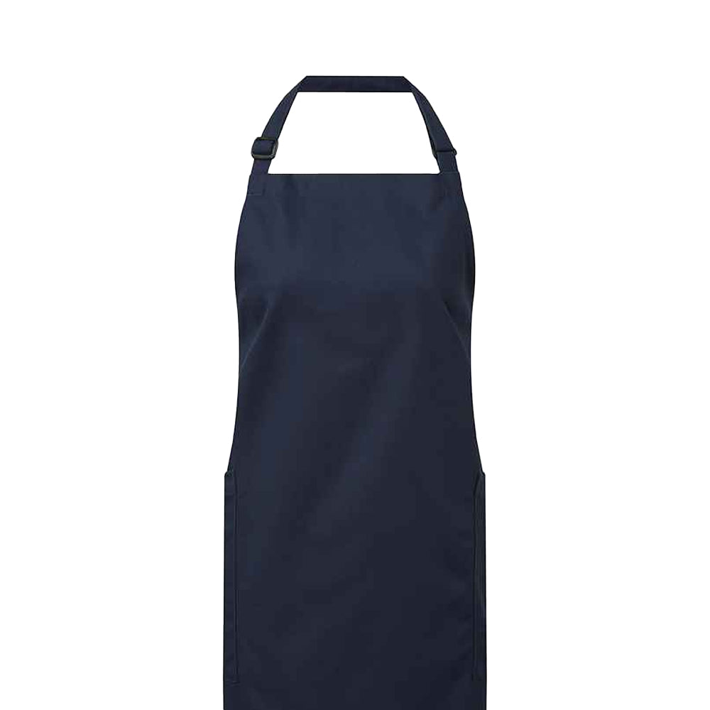 Navy - Back - Premier Organic Fairtrade Certified Recycled Full Apron