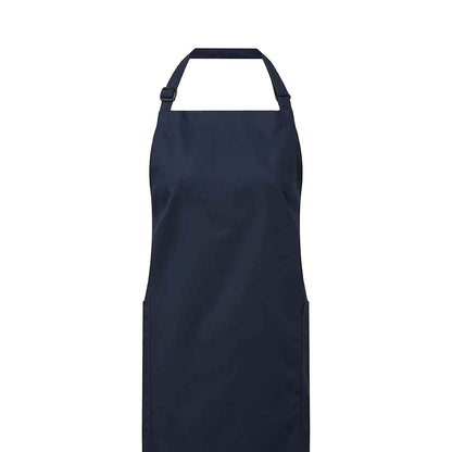 Navy - Back - Premier Organic Fairtrade Certified Recycled Full Apron