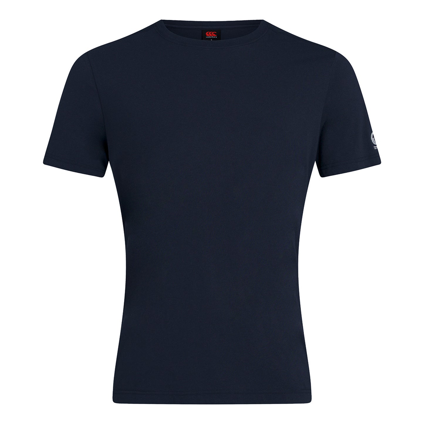 Navy - Front - Canterbury Unisex Adult Club Plain T-Shirt