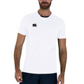 White - Side - Canterbury Unisex Adult Club Dry T-Shirt
