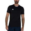 Black - Side - Canterbury Unisex Adult Club Dry T-Shirt