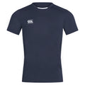 Navy - Front - Canterbury Unisex Adult Club Dry T-Shirt