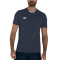 Navy - Side - Canterbury Unisex Adult Club Dry T-Shirt