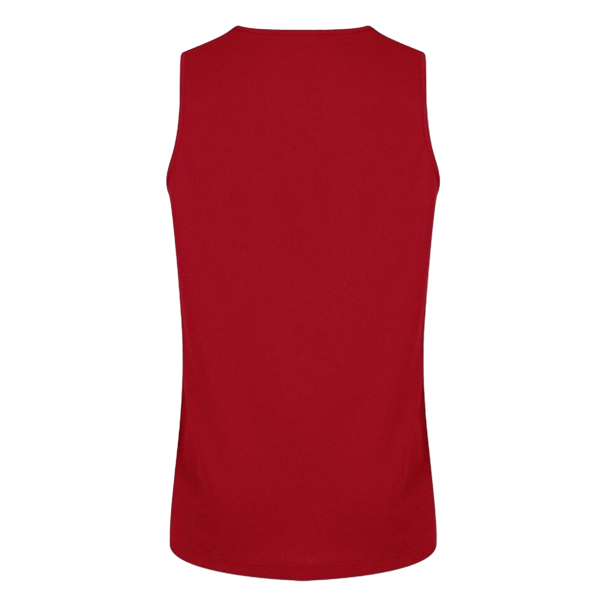 Red - Back - Canterbury Mens Club Dry Tank Top
