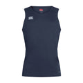 Navy - Front - Canterbury Mens Club Dry Tank Top