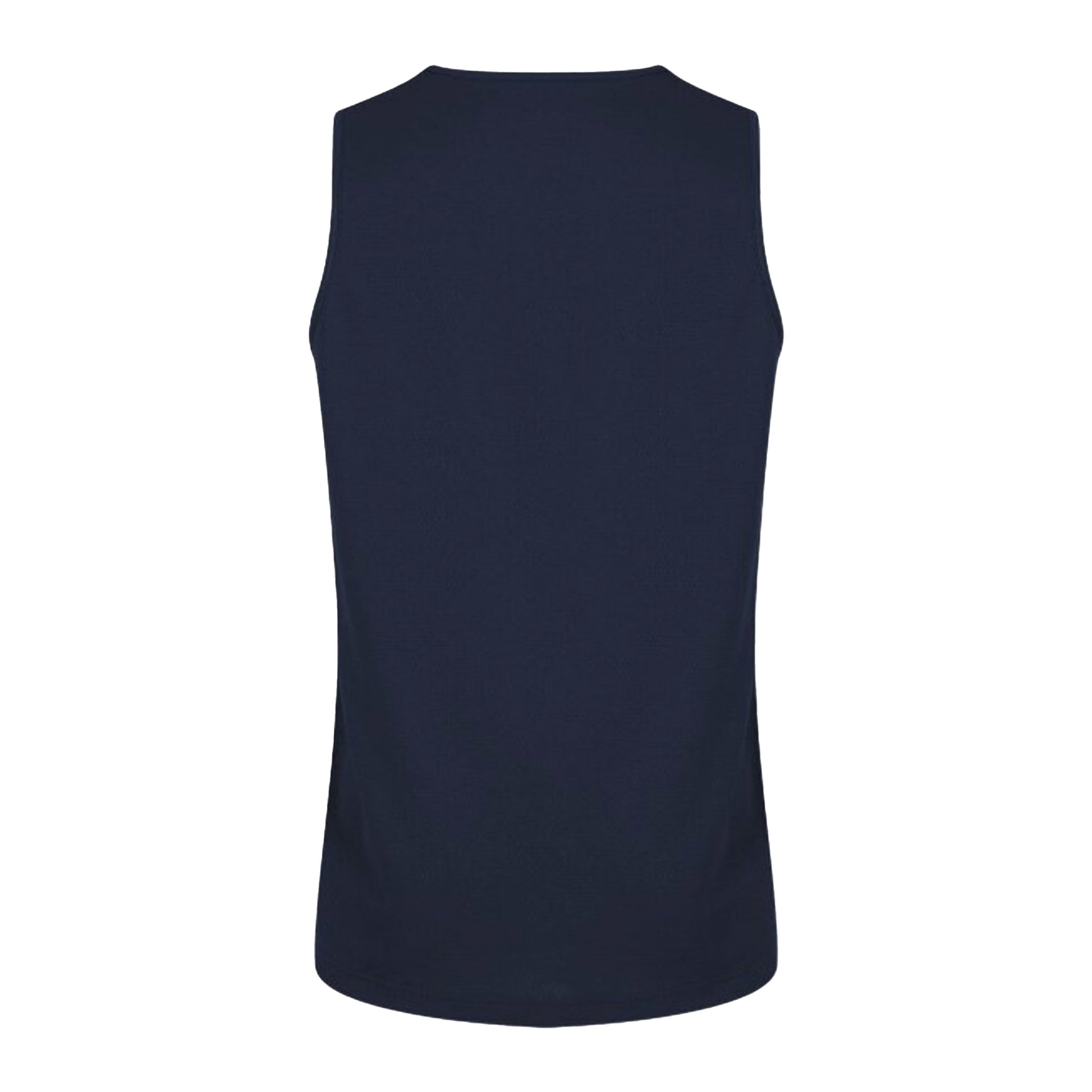 Navy - Back - Canterbury Mens Club Dry Tank Top