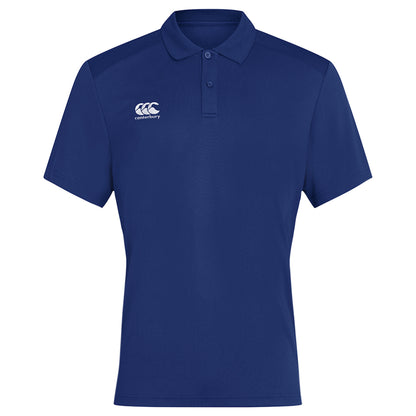 Royal Blue - Front - Canterbury Mens Club Dry Polo Shirt