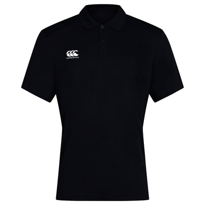 Black - Front - Canterbury Mens Club Dry Polo Shirt
