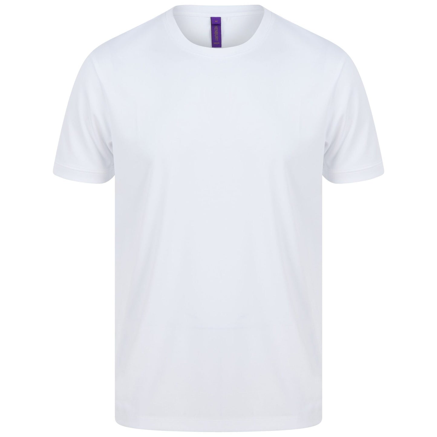 White - Front - Henbury Mens HiCool Performance T-Shirt