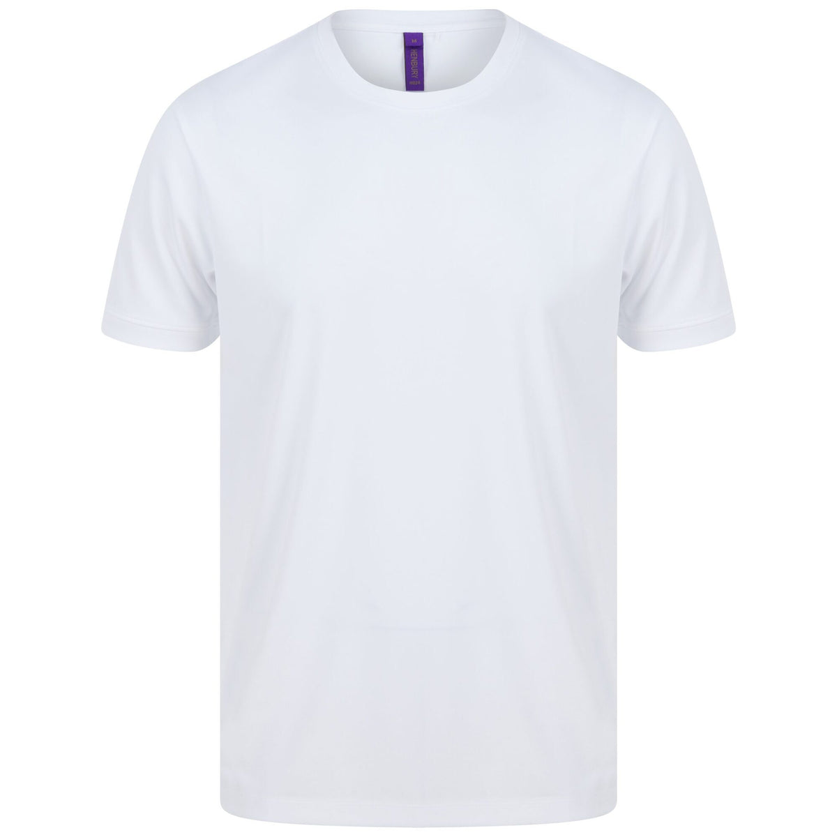 White - Front - Henbury Mens HiCool Performance T-Shirt