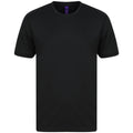 Black - Front - Henbury Mens HiCool Performance T-Shirt