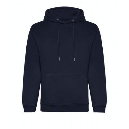 French Navy - Front - Awdis Mens Organic Hoodie