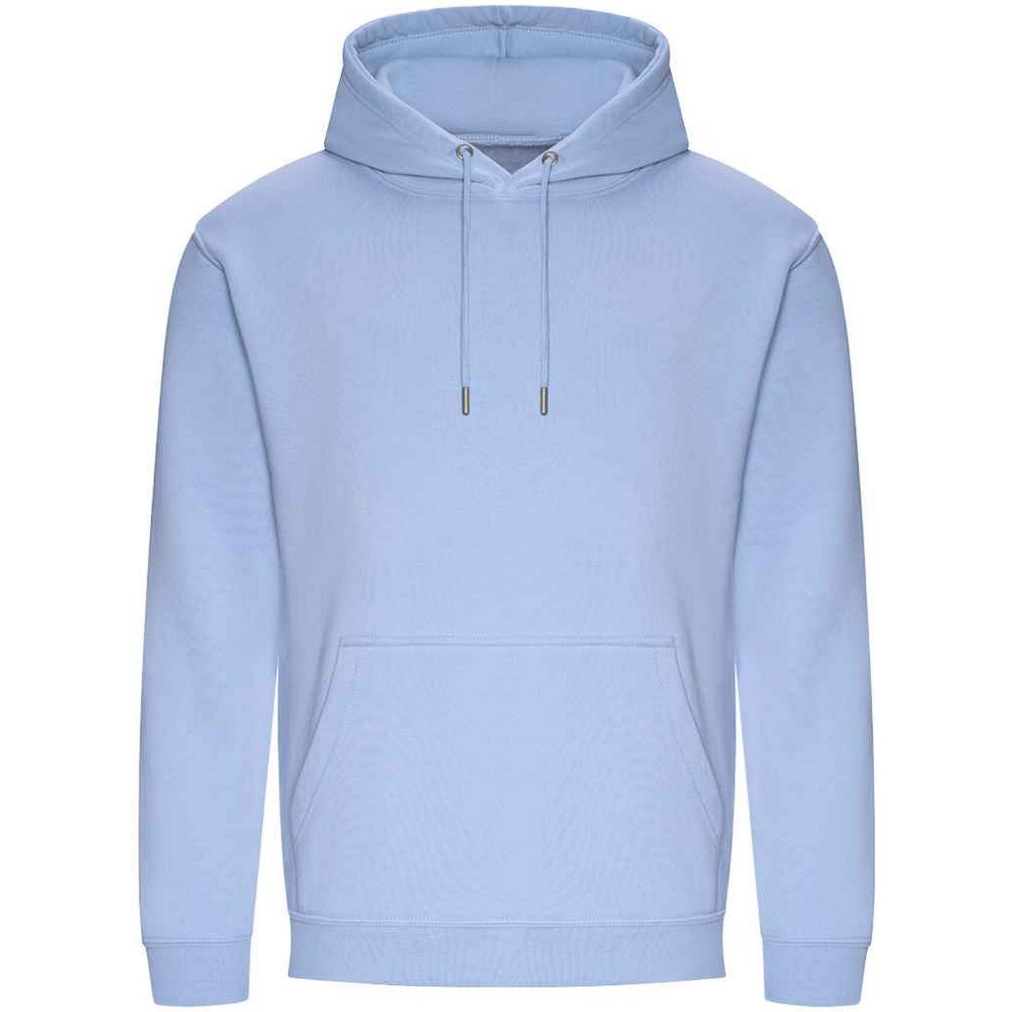 Sky Blue - Front - Awdis Mens Organic Hoodie