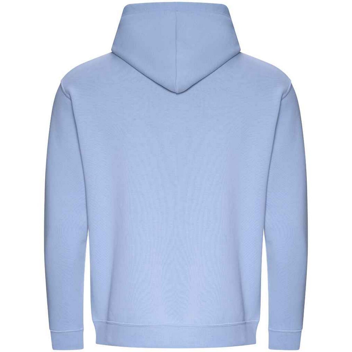 Sky Blue - Back - Awdis Mens Organic Hoodie