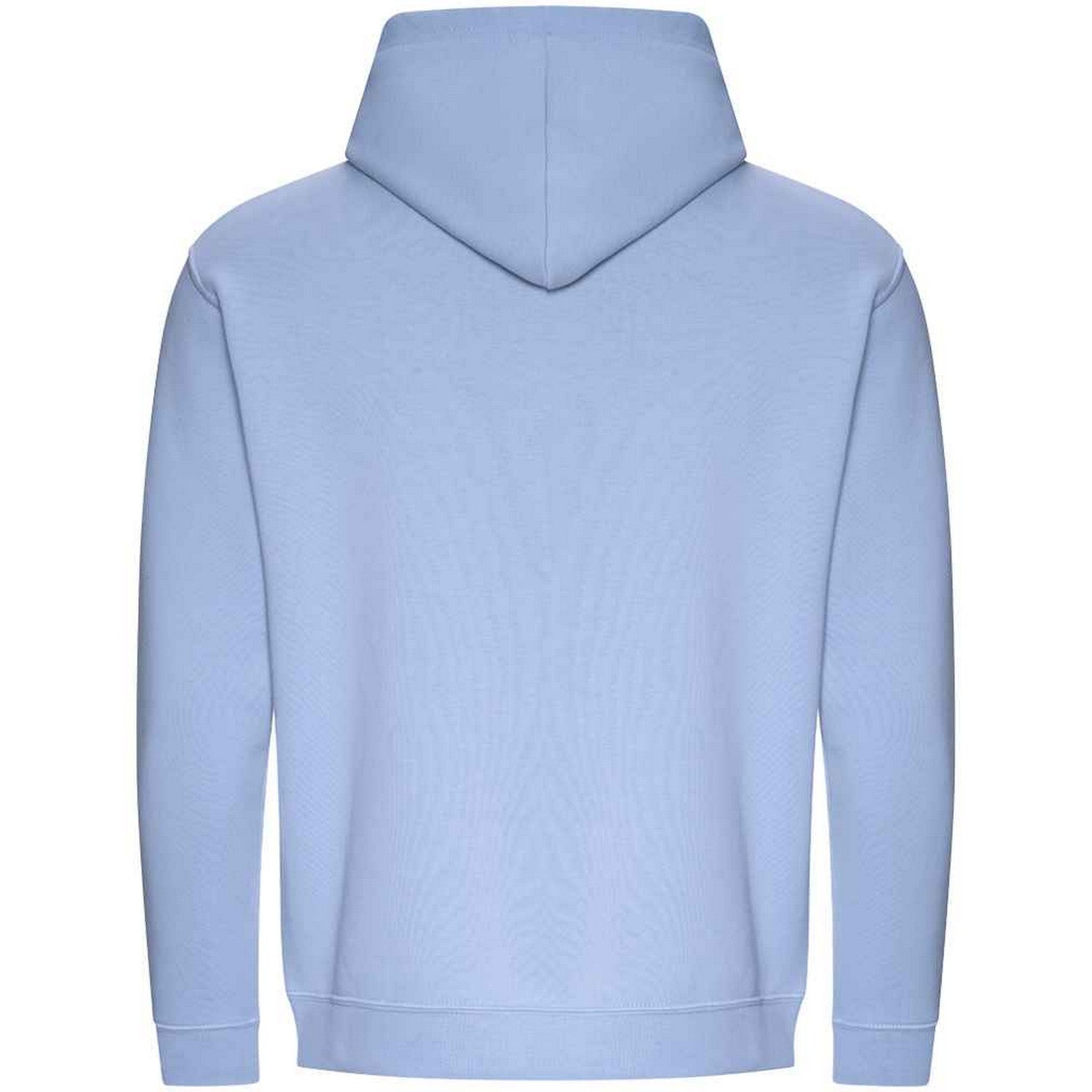 Sky Blue - Back - Awdis Mens Organic Hoodie