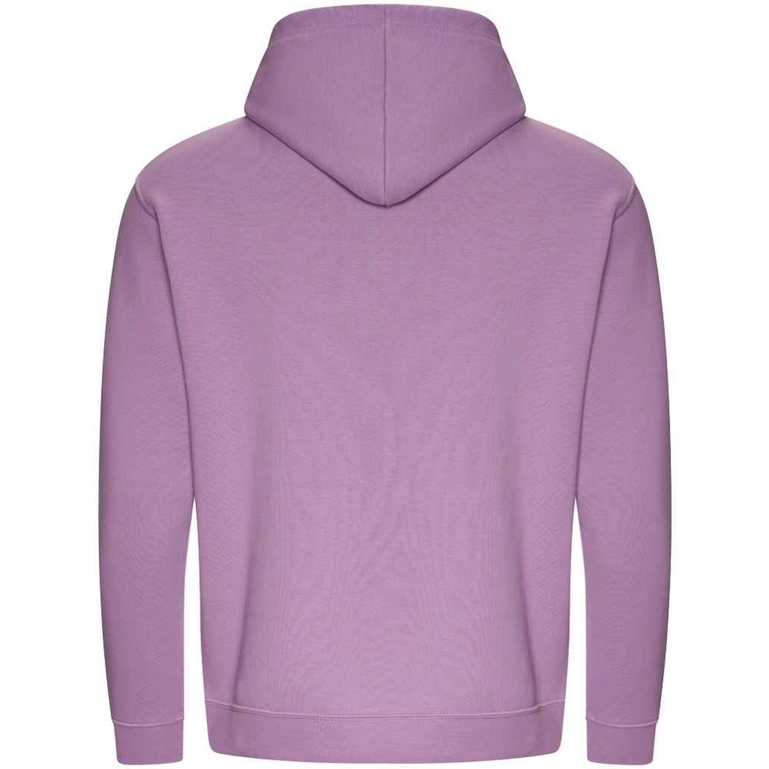 Lavender - Back - Awdis Mens Organic Hoodie