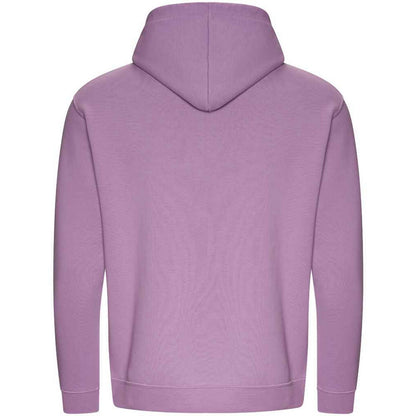 Lavender - Back - Awdis Mens Organic Hoodie
